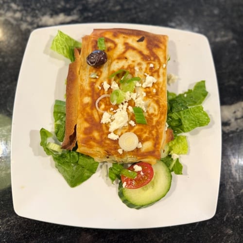 Spanakopita Appetizer.
